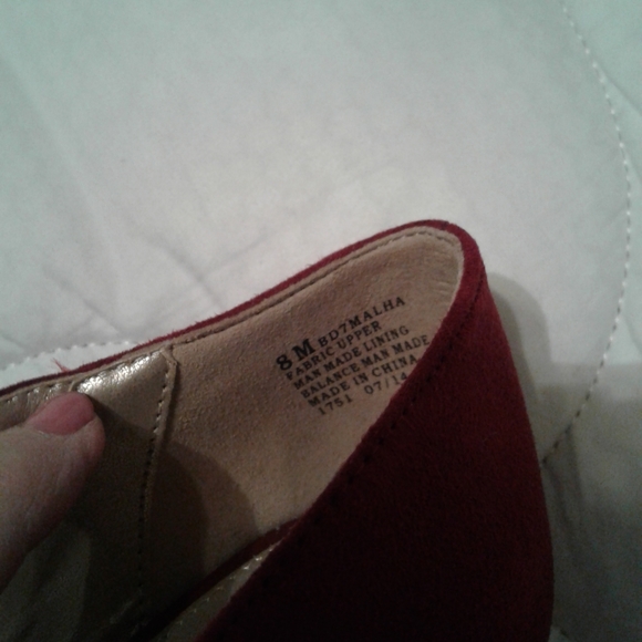 Bandolino Mary Jane Suede Heels - Picture 6 of 6